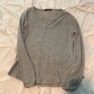 Brandy Melville grey long sleeve